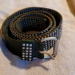 UNUSED LIEBESKIND STUDDED LEATHER BELT